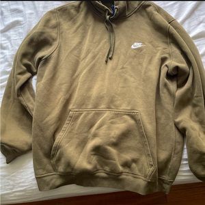Nike dark green large hoodie